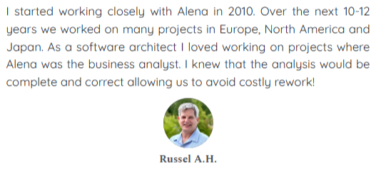 Recenzia od Russ H.