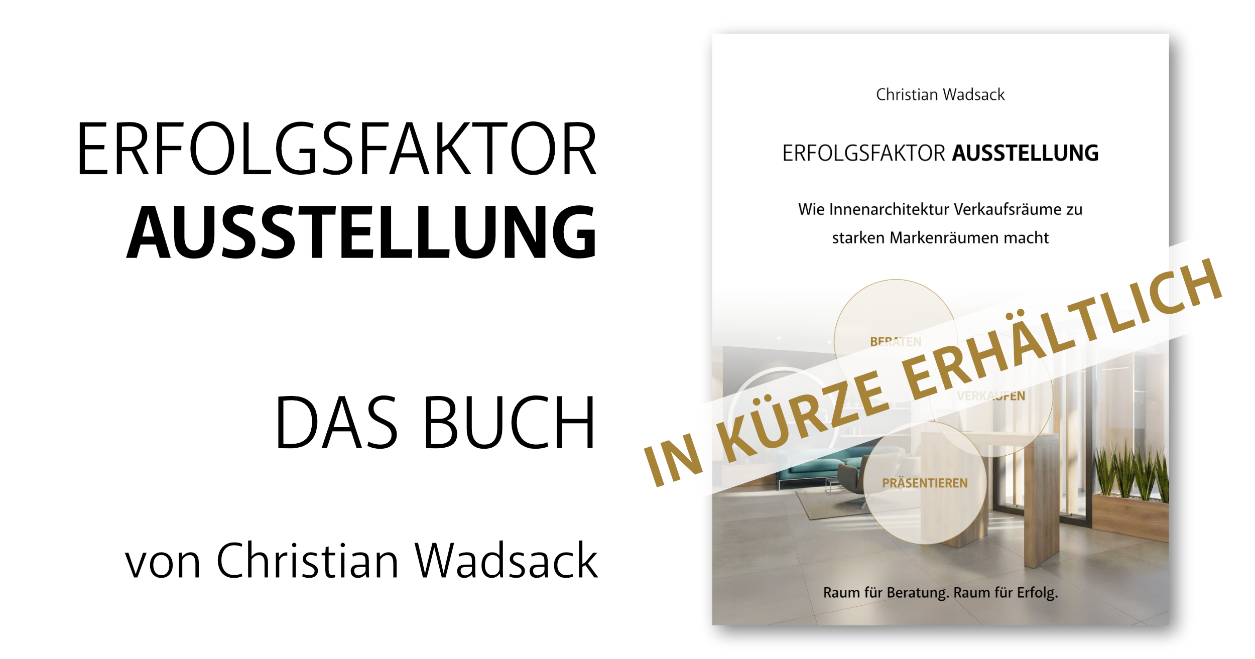 Erfolgsfaktor Ausstellung - Das Buch in Kürze erhältlich
