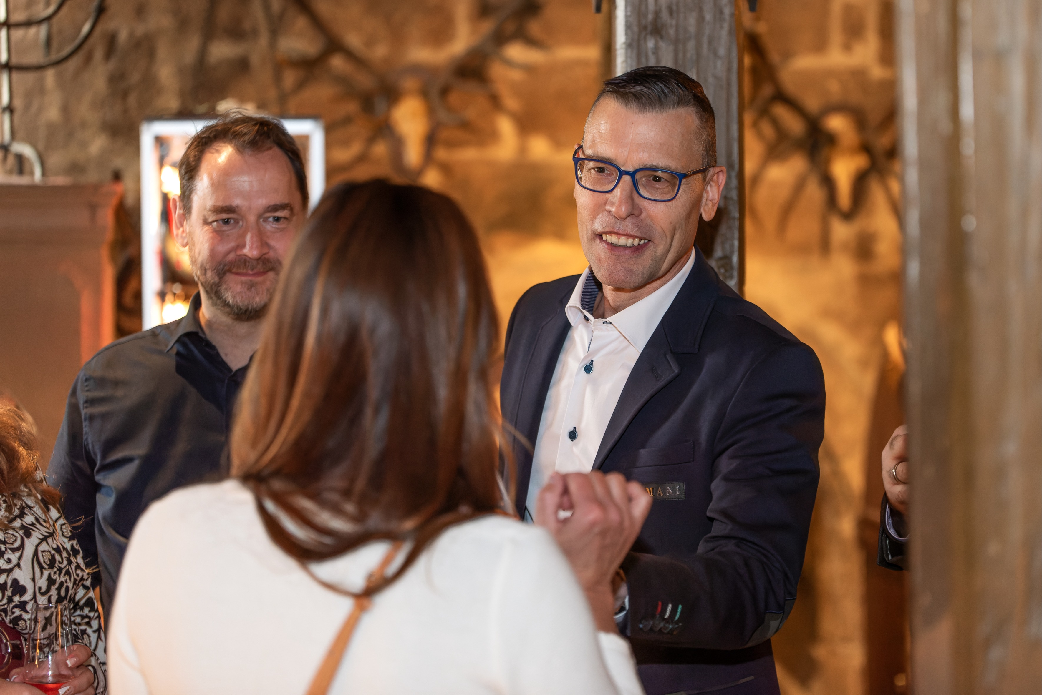 Michael Serve bei Kundenevent