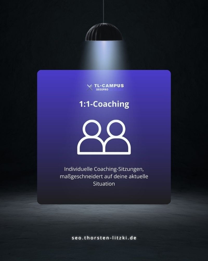 TL-Campus - Black Friday Angebote - 1:1 Coaching