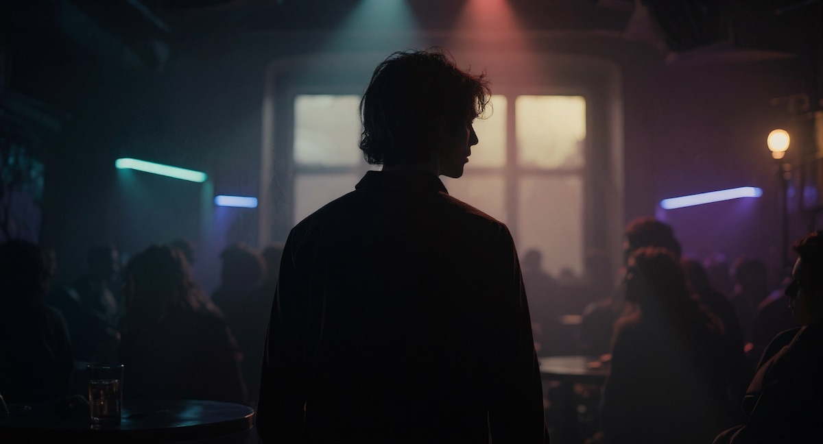 Visueller Proof of Concept der Synapse Pulse Techno Roman Trilogie