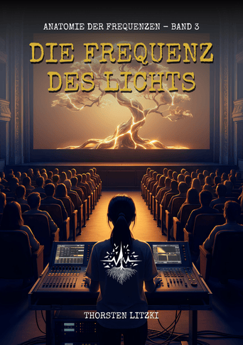 Buchcover von Band 3: Aya - Die Frequenz des Lichts. Teil 3 der Trilogie Anatomie der Frequenzen.
