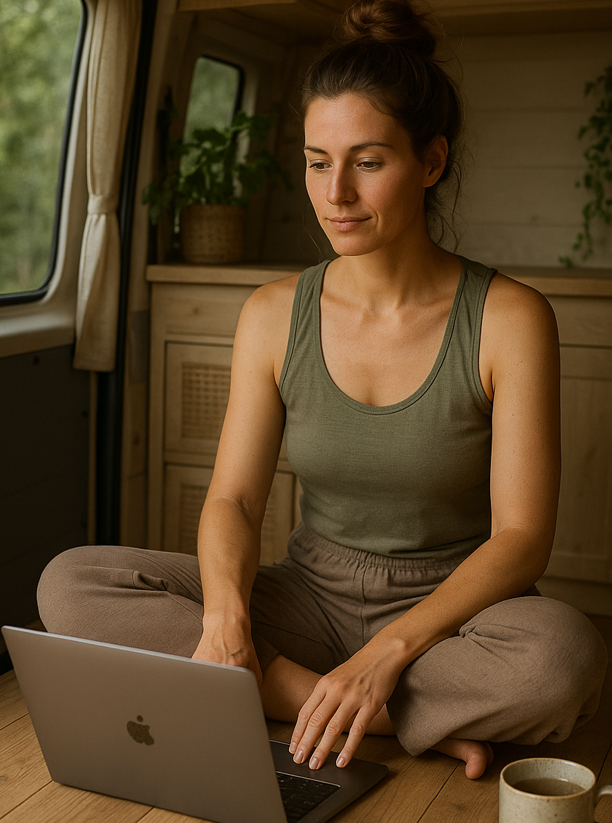 Lisa, 34 – Yogalehrerin & Digitalnomadin
